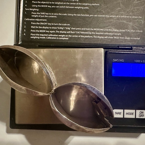 GAN MEXICO STERLING SILVER LINK BRACELET - Picture 6 of 6